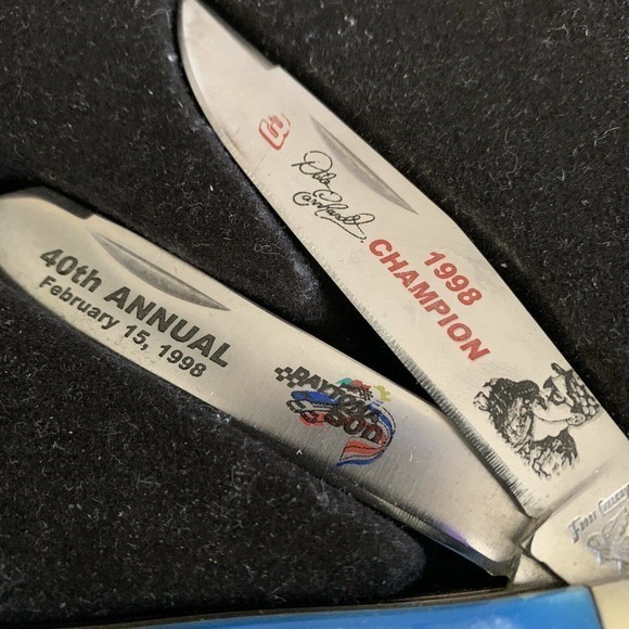 Dale Earnhardt 1998 Daytona 500 Champion Frost Cutlery Limited Edition Knife - Picture 4 of 6